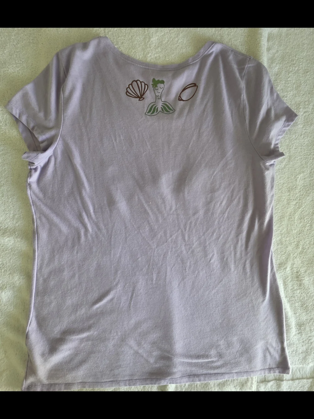 No Boundaries Lavender 'Mermaid Squad' Graphic Tee